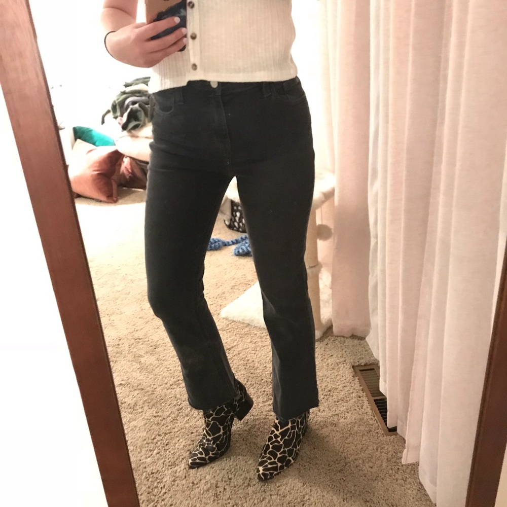 Black Kick Flare Jeans